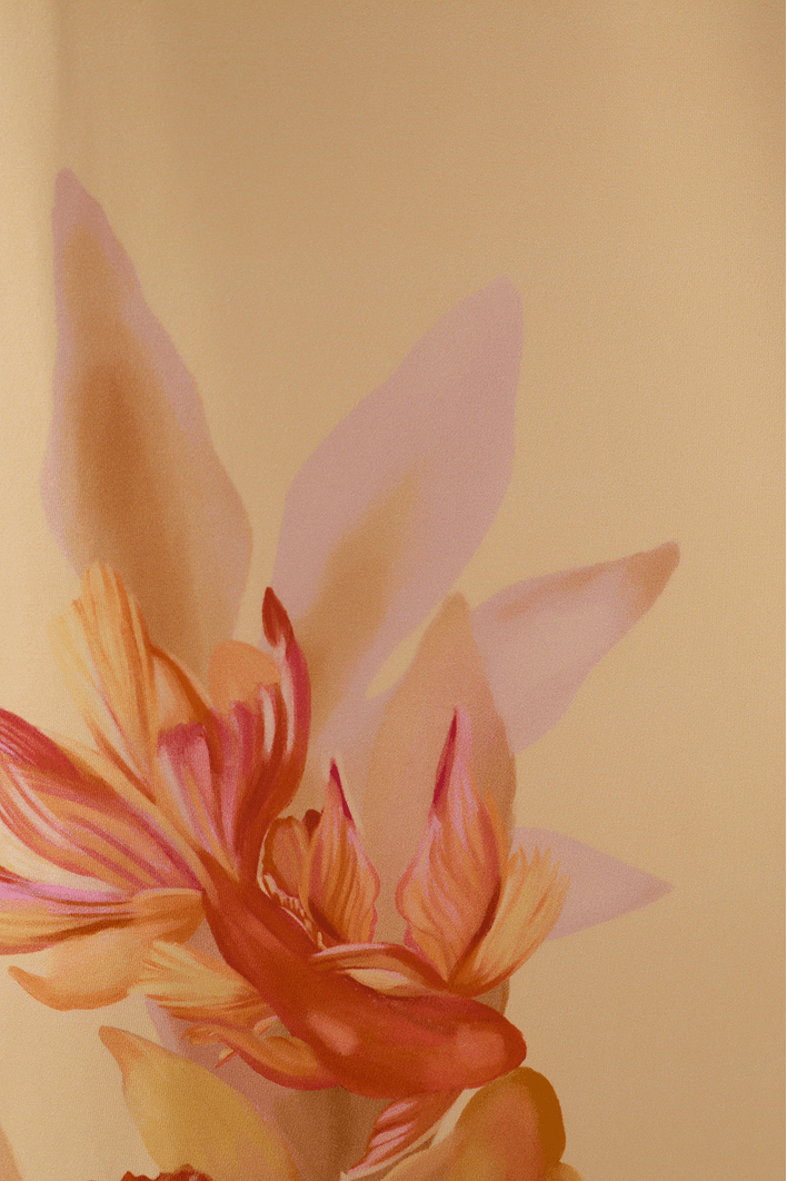 Vestido Jersey Estampa Beta