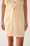 Vestido Curto Crepe Pareô