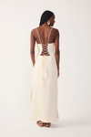 Vestido Cropped Estampa Flor do Oceano