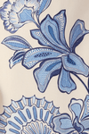 Vestido Cropped Estampa Flor do Oceano