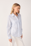 Camisa Algodão Listras Lurex