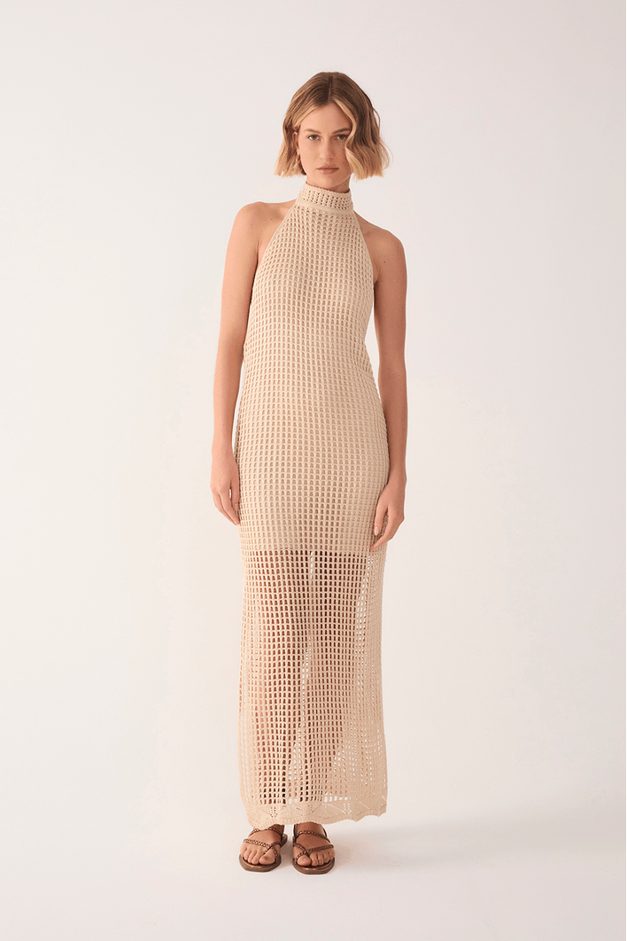 Vestido Tricot Gola