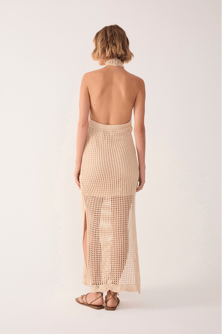 Vestido Tricot Gola