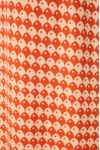 Vestido Cropped Estampa Escama Vermelha