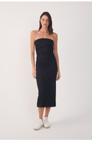 Vestido Alfaiataria Risca de Giz