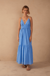 Vestido Longo Com Maria