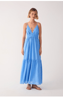 Vestido Longo Com Maria