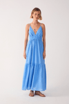Vestido Longo Com Maria