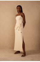 Vestido Cropped Linho Parêo