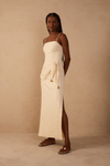 Vestido Cropped Linho Parêo
