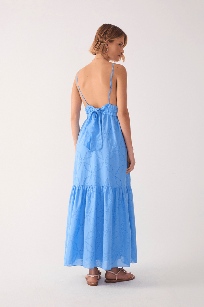 Vestido Longo Com Maria