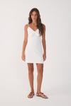 Vestido Curto Nó Busto