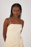 Vestido Cropped Linho Parêo