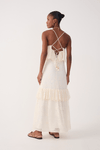 Vestido Longo Tule Rendado