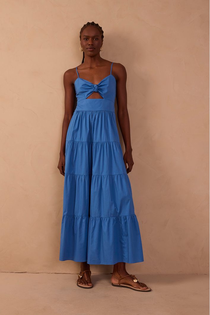 Vestido Algodao Cropped Marias