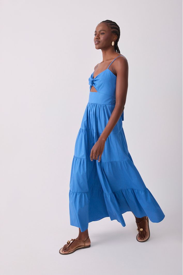 Vestido Algodao Cropped Marias