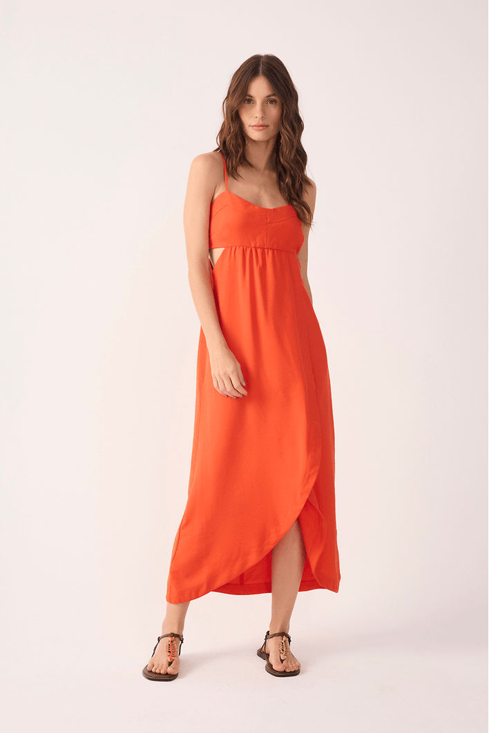 Vestido Cropped Transpassado