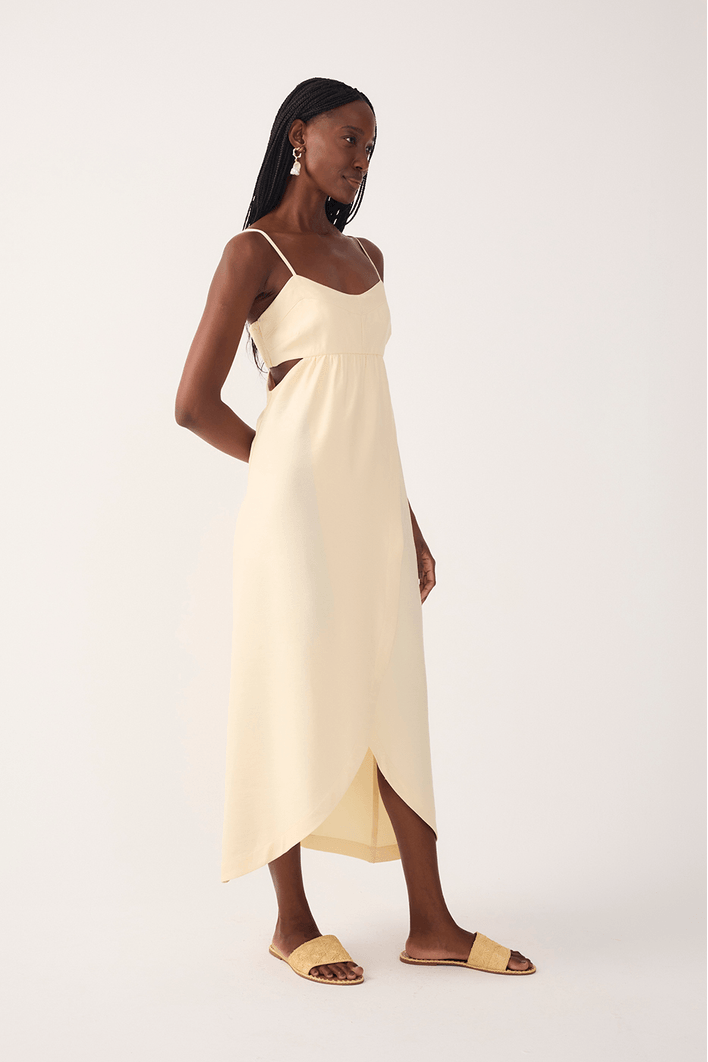 Vestido Cropped Transpassado
