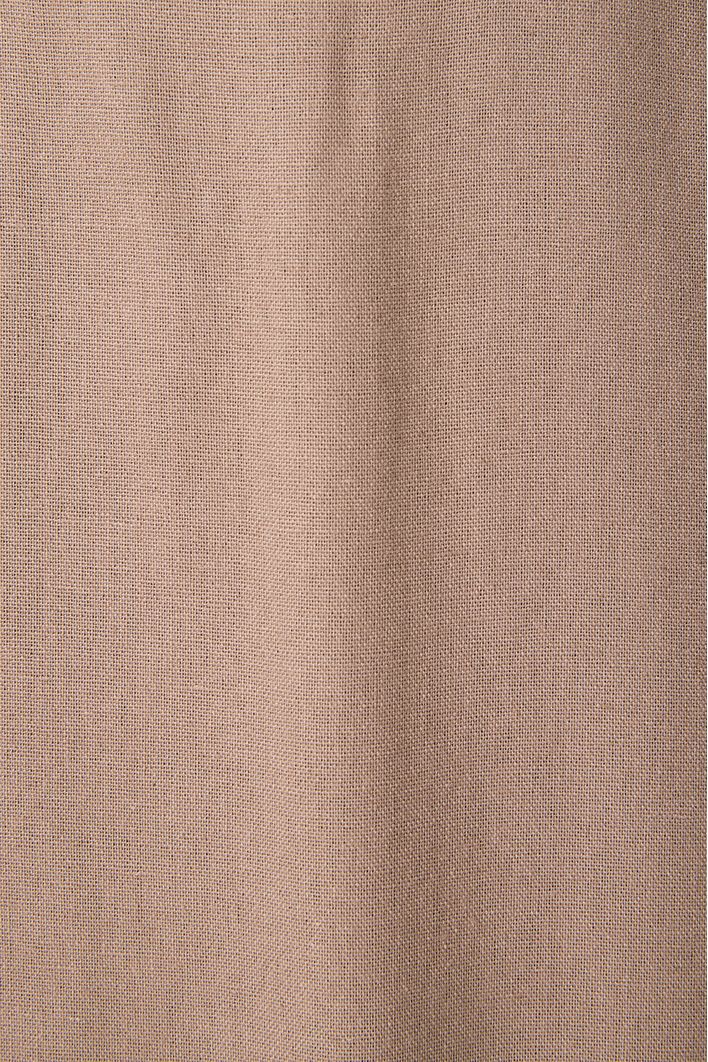 Vestido Cropped Linho Busto Torcido