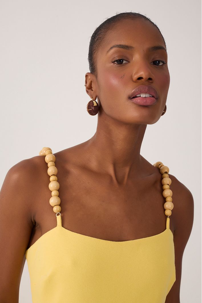 Vestido Detalhe Alças