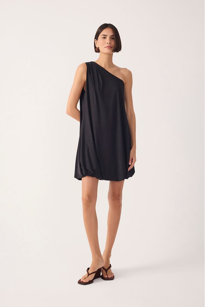 Vestido Jersey Ombro Só Balonê