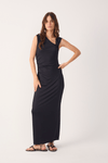 Vestido Jersey Ombro Torcido