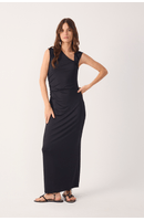 Vestido Jersey Ombro Torcido