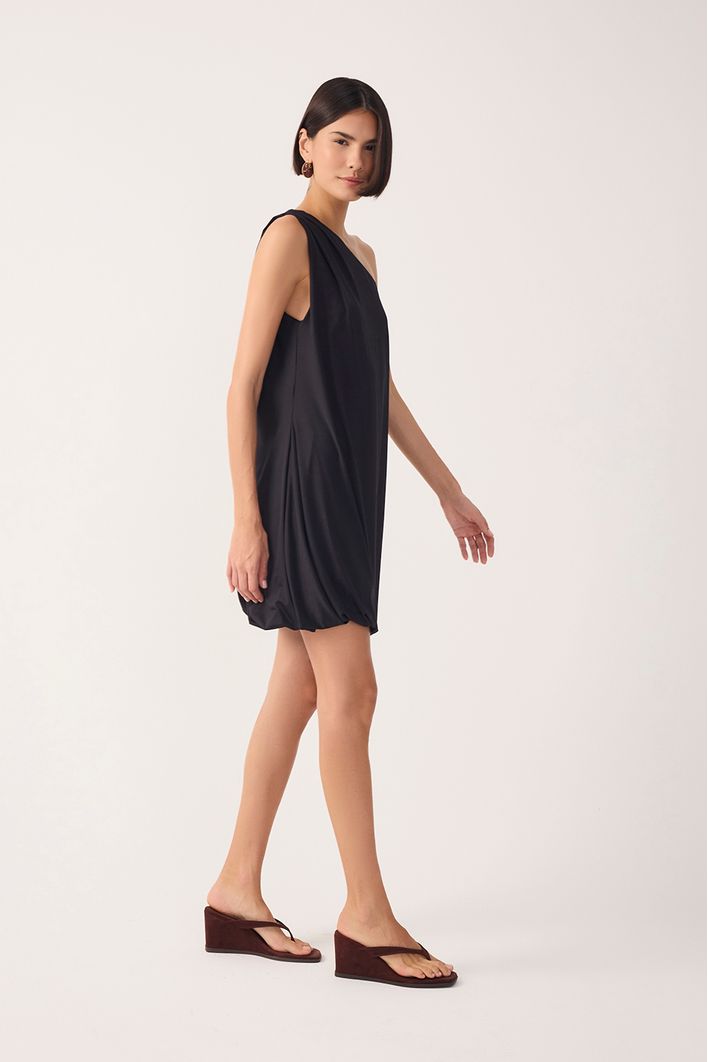 Vestido Jersey Ombro Só Balonê