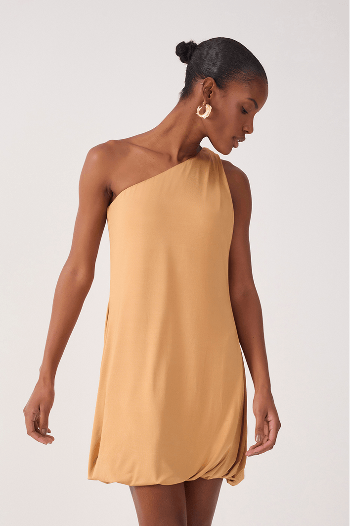 Vestido Jersey Ombro Só Balonê