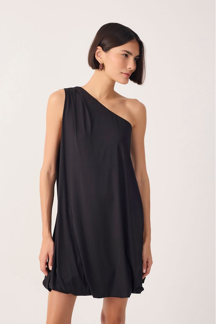 Vestido Jersey Ombro Só Balonê