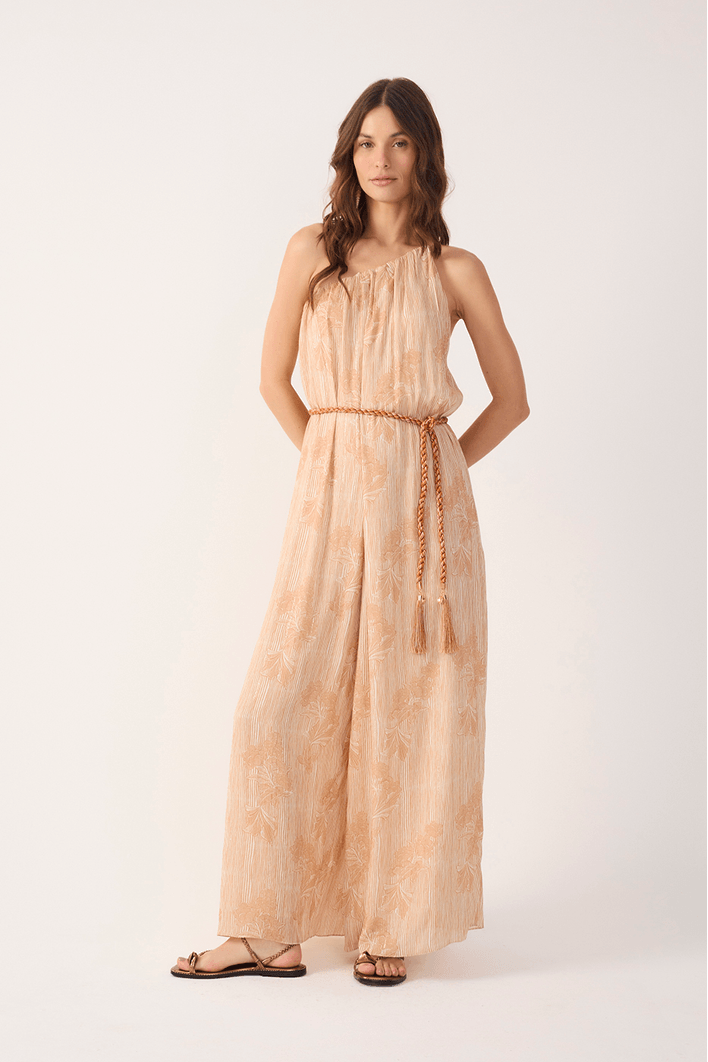 Macacão Lurex Estampa Doce Oceano