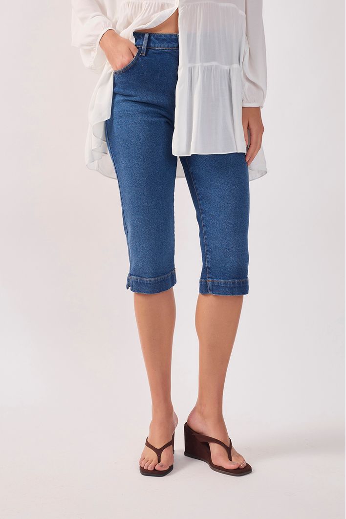 Calça Jeans Corsário