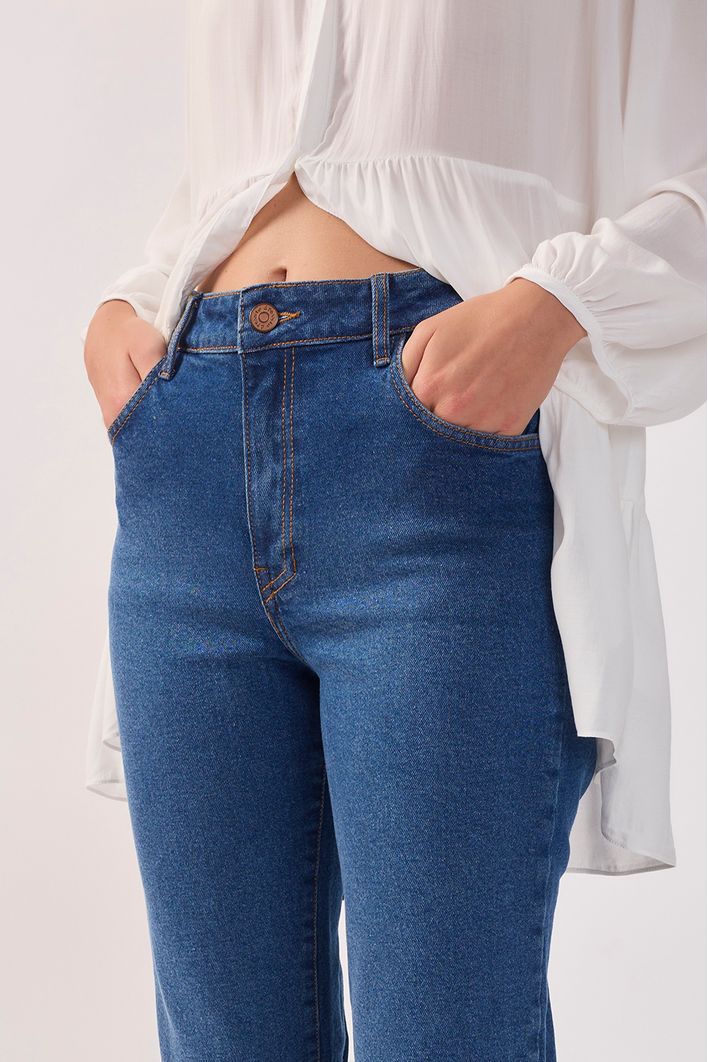 Calça Jeans Corsário