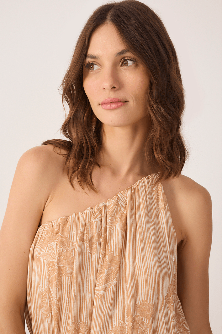 Macacão Lurex Estampa Doce Oceano