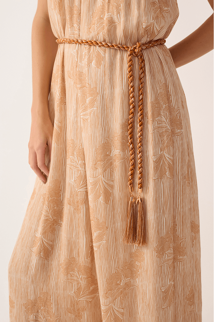 Macacão Lurex Estampa Doce Oceano