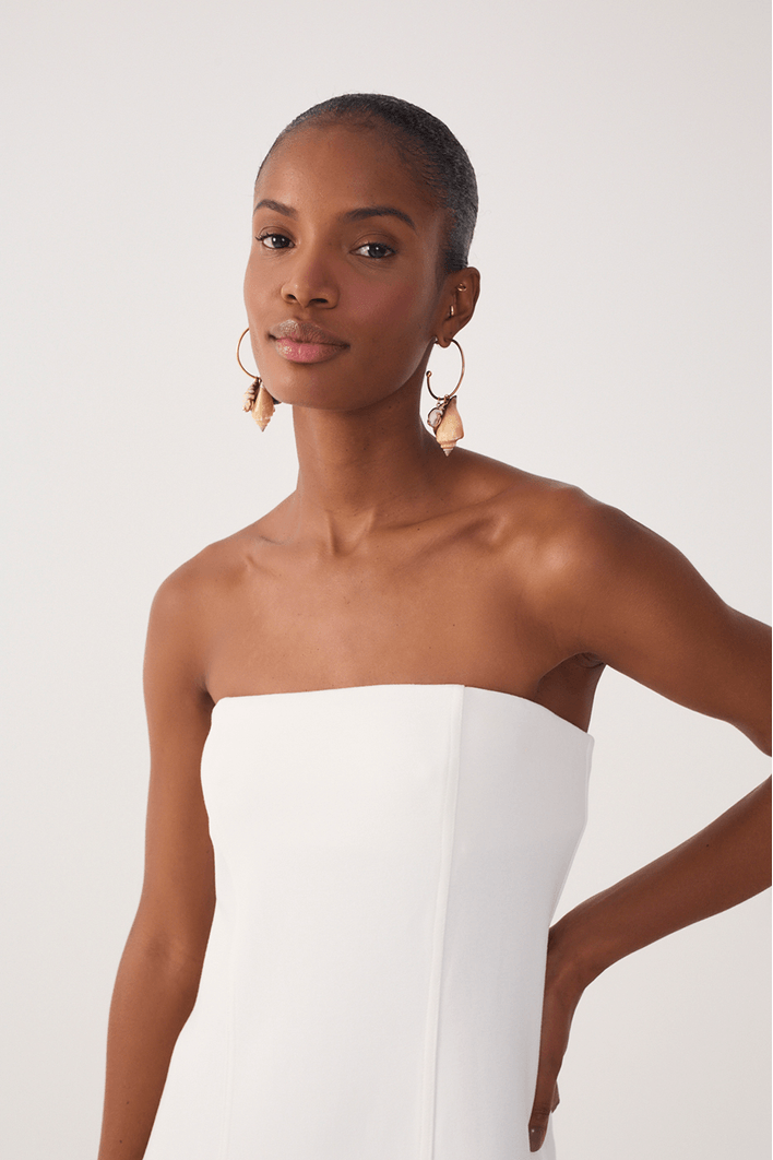 Vestido Malha Com Renda