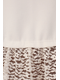 Vestido Malha Com Renda off white - P