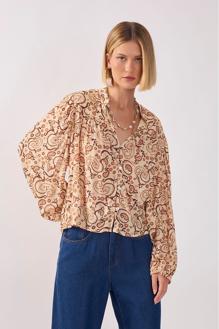 Bata Lurex Estampa Suspiro