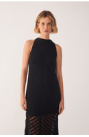 Vestido Tricot Resort Lurex