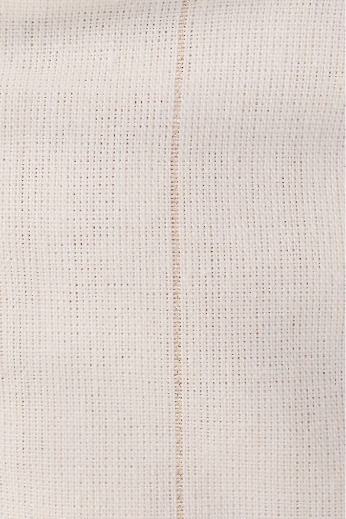 Blusa Linho Risca Lurex