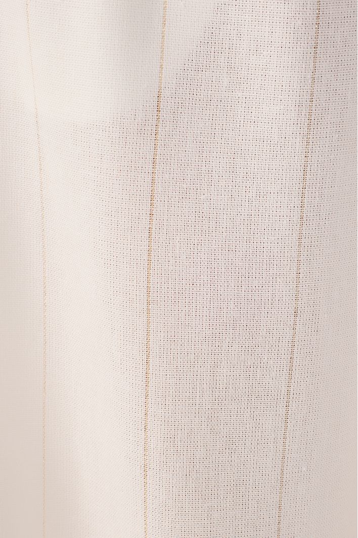 Calça Linho Risca Lurex