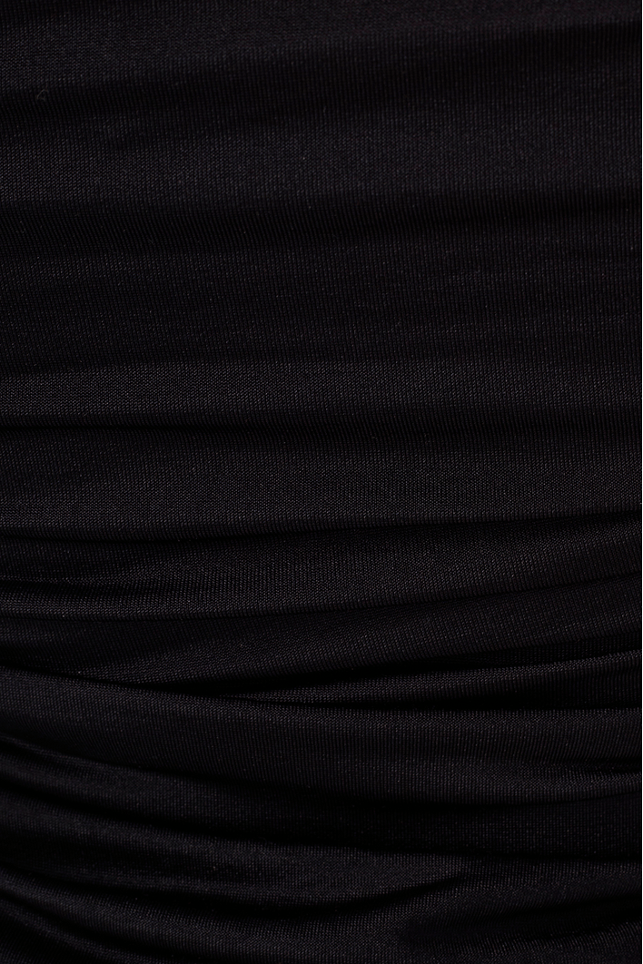 Blusa Jersey Sem Alça Com Fivela