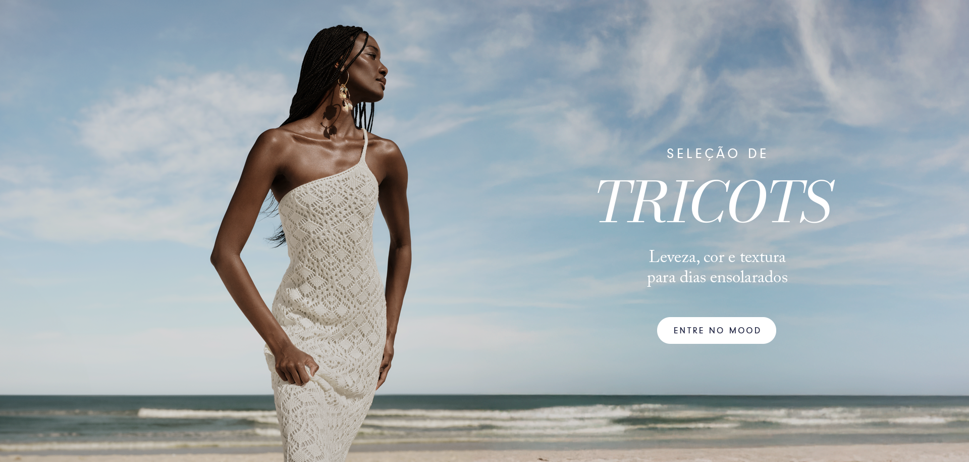 Tricots de Fluir Alto Verão Dress to