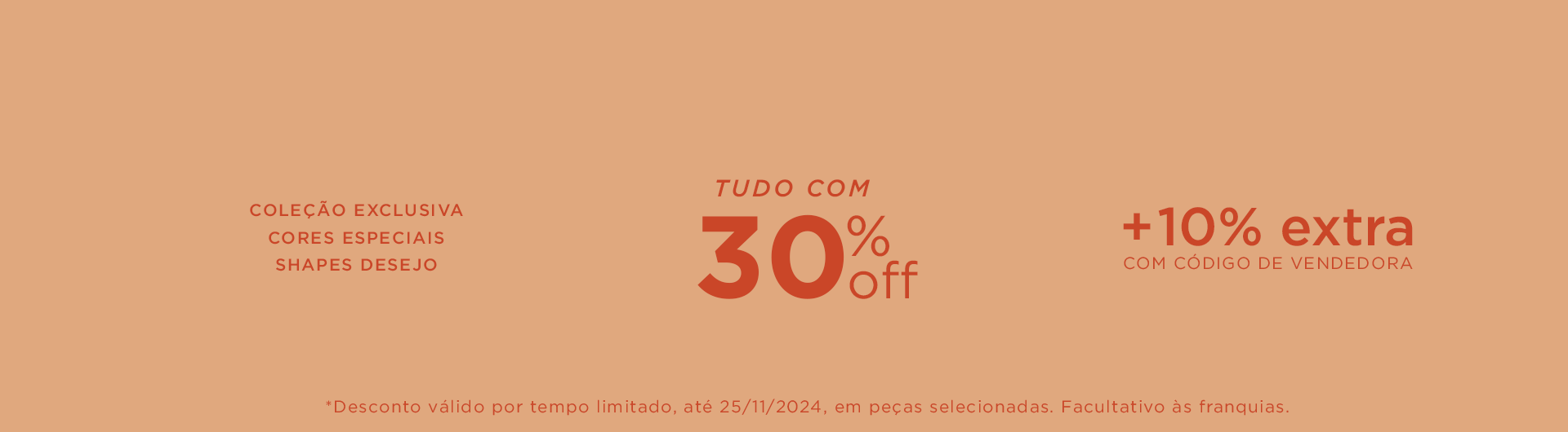 Banner de ação de black friday da Dress To.