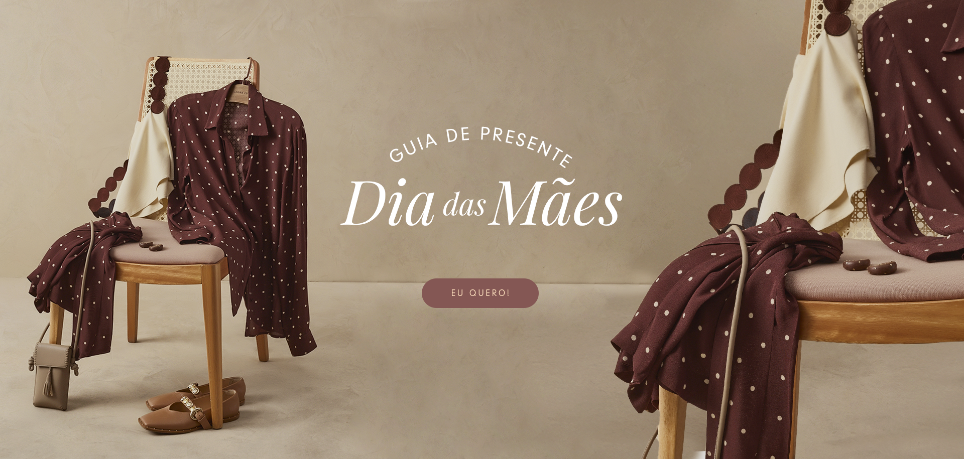 Banner da coleção dia das mães 
